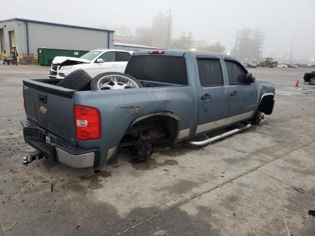 2GCEK13M771520649 - 2007 CHEVROLET SILVERADO K1500 CREW CAB TEAL photo 3