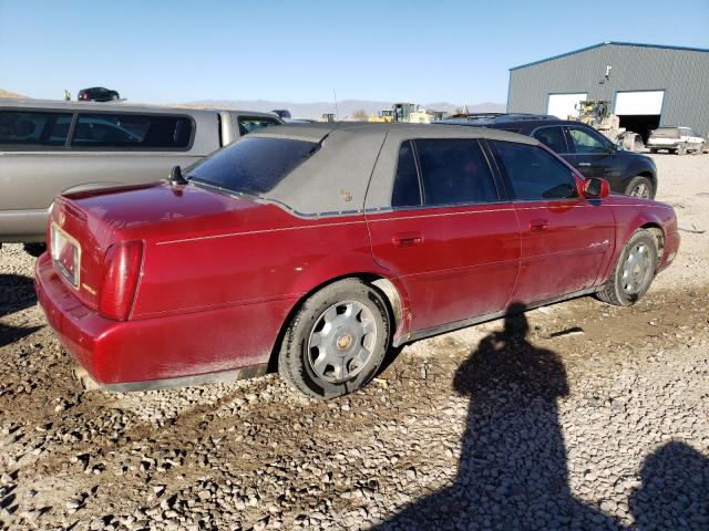 1G6KD57Y42U203090 - 2002 CADILLAC DEVILLE RED photo 3