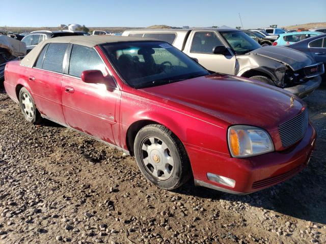 1G6KD57Y42U203090 - 2002 CADILLAC DEVILLE RED photo 4