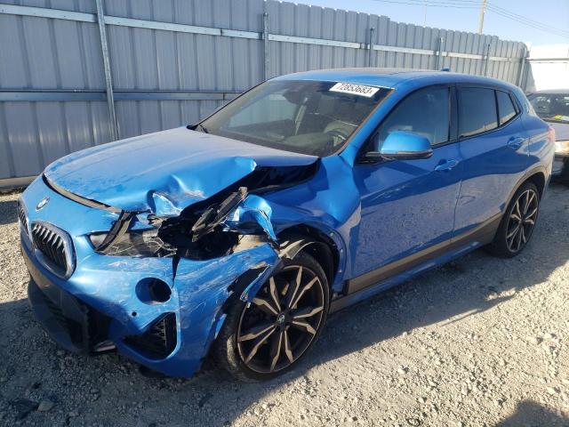 WBXYJ5C31JEF77777 - 2018 BMW X2 XDRIVE28I BLUE photo 1