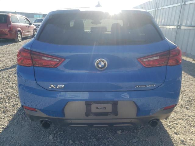 WBXYJ5C31JEF77777 - 2018 BMW X2 XDRIVE28I BLUE photo 6