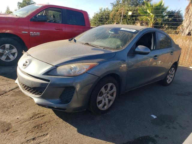 JM1BL1U76D1756073 - 2013 MAZDA 3 I GRAY photo 1