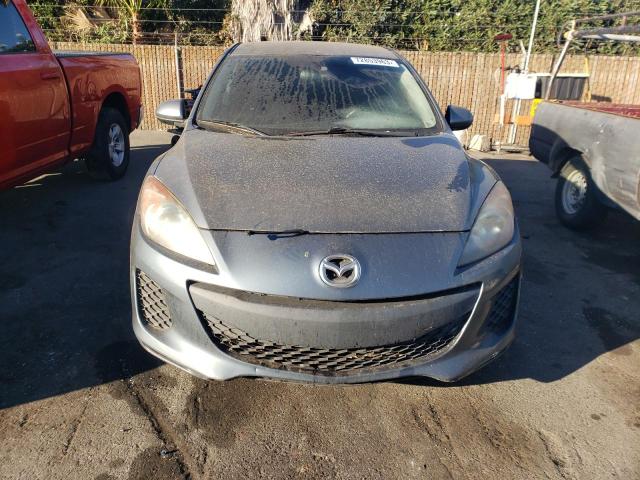 JM1BL1U76D1756073 - 2013 MAZDA 3 I GRAY photo 5