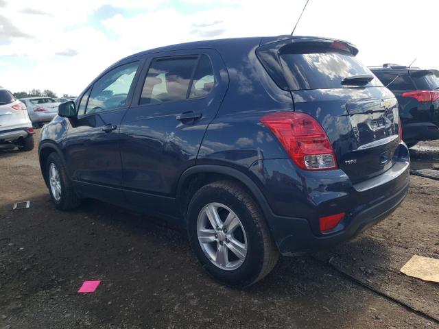 3GNCJKSB2KL209449 - 2019 CHEVROLET TRAX LS BLUE photo 2