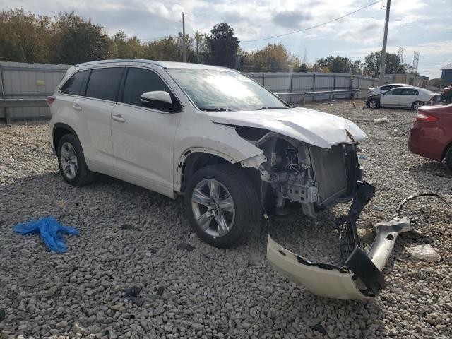 5TDYKRFH2GS124423 - 2016 TOYOTA HIGHLANDER LIMITED WHITE photo 4