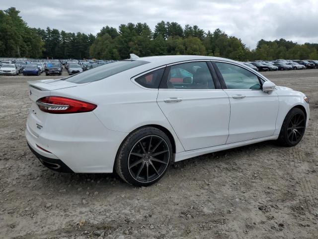 3FA6P0K92LR136626 - 2020 FORD FUSION TITANIUM WHITE photo 3