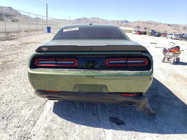 2C3CDZAG8MH531079 - 2021 DODGE CHALLENGER SXT GREEN photo 6