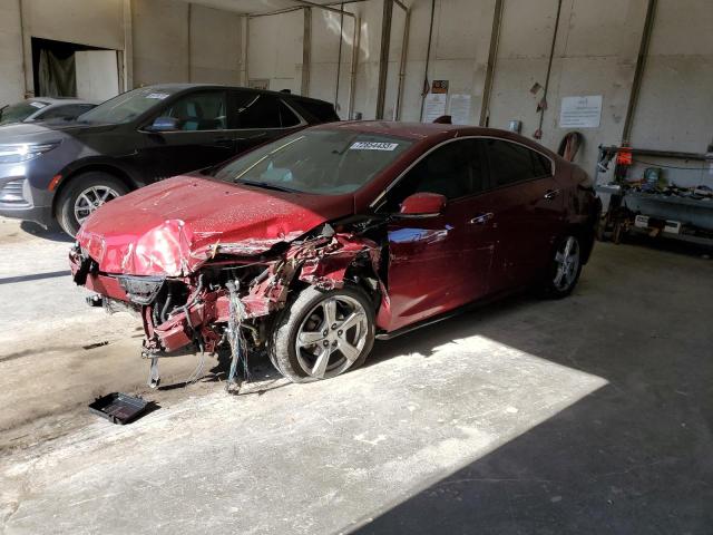 1G1RA6S56KU129042 - 2019 CHEVROLET VOLT LT BURGUNDY photo 1