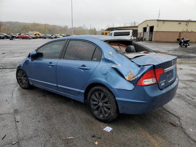 2HGFA1F89BH548685 - 2011 HONDA CIVIC EX BLUE photo 2