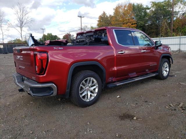 3GTU9DED7KG197306 - 2019 GMC SIERRA K1500 SLT RED photo 3