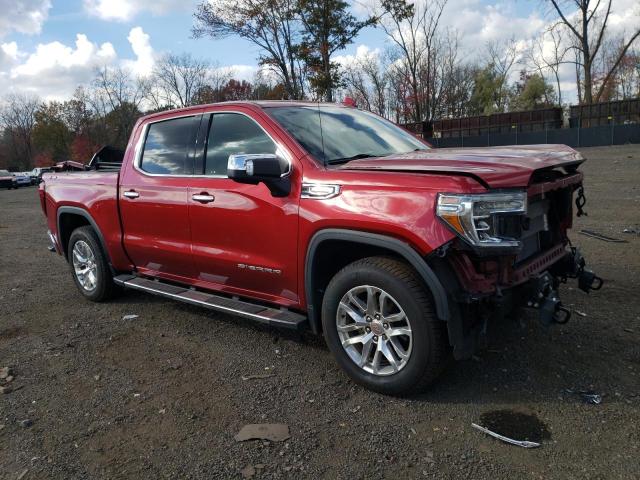 3GTU9DED7KG197306 - 2019 GMC SIERRA K1500 SLT RED photo 4