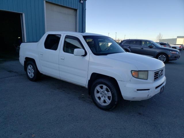 2HJYK16517H547639 - 2007 HONDA RIDGELINE RTL WHITE photo 4