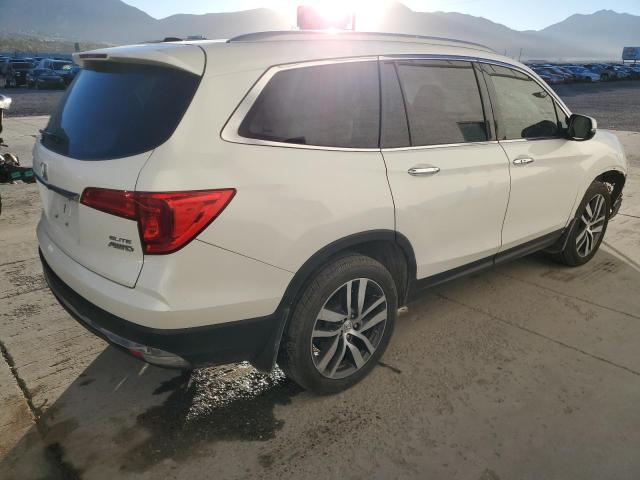 5FNYF6H0XHB007527 - 2017 HONDA PILOT ELITE WHITE photo 3