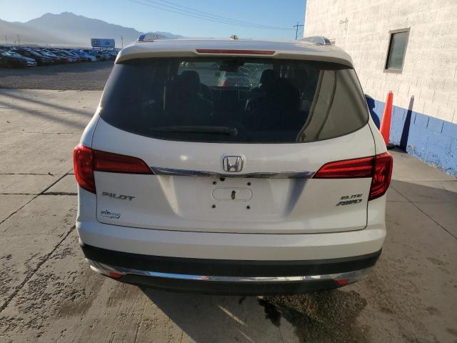 5FNYF6H0XHB007527 - 2017 HONDA PILOT ELITE WHITE photo 6