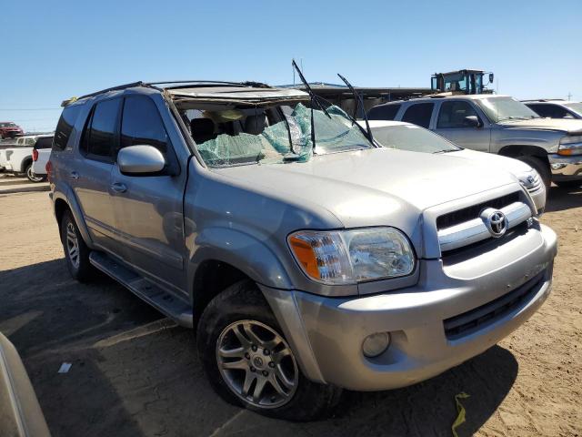 5TDBT48A15S248038 - 2005 TOYOTA SEQUOIA LIMITED SILVER photo 4