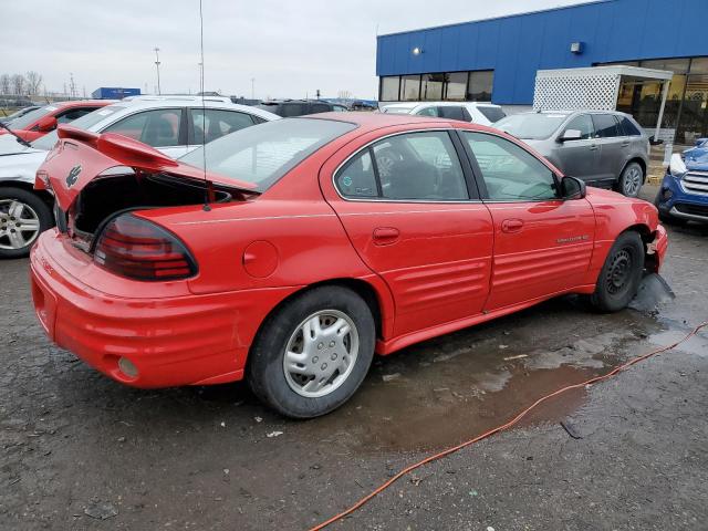 1G2NF52T21C109900 - 2001 PONTIAC GRAND AM SE1 RED photo 3