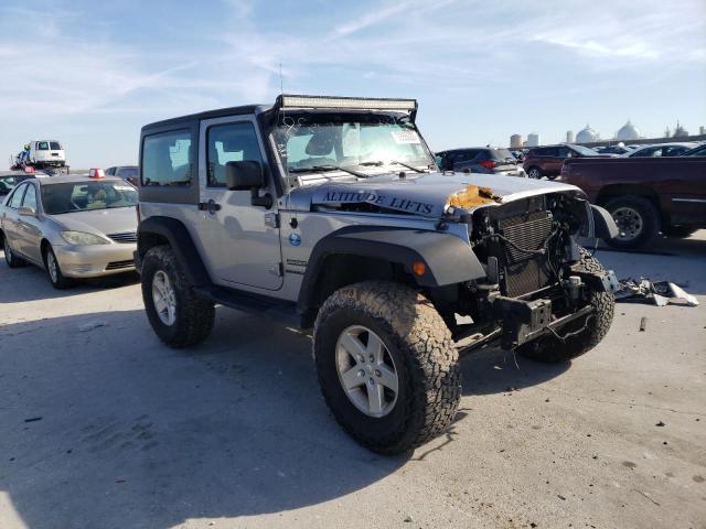 1C4GJWAG2GL196090 - 2016 JEEP WRANGLER SPORT Gümüş foto 4