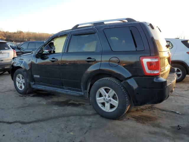 1FMCU59H88KA77069 - 2008 FORD ESCAPE HEV BLACK photo 2