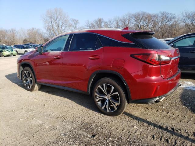 JTJBZMCA6H2014749 - 2017 LEXUS RX 350 BASE RED photo 2