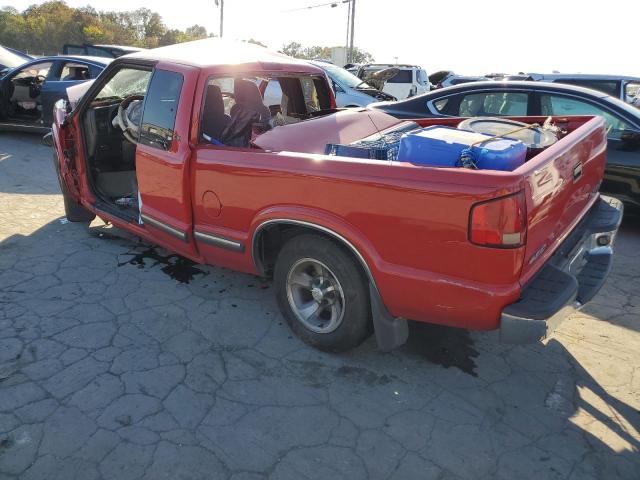 1GCCS19W1Y8135294 - 2000 CHEVROLET S TRUCK S10 RED photo 2