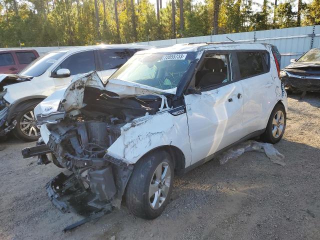 KNDJN2A23J7591029 - 2018 KIA SOUL WHITE photo 1