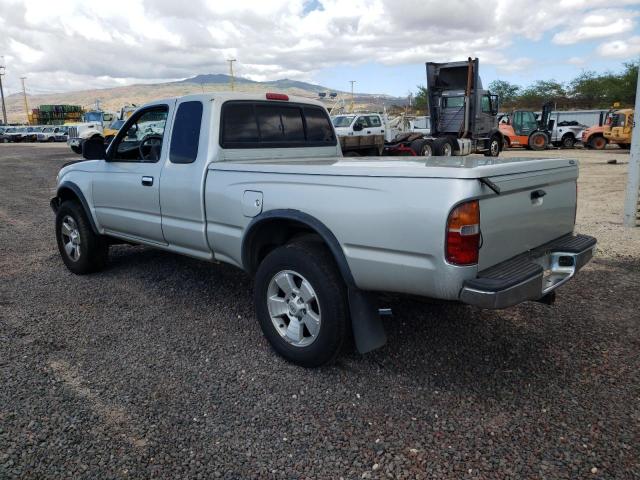5TESN92N6YZ701371 - 2000 TOYOTA TACOMA XTRACAB PRERUNNER ვერცხლისფერი ფოტო 2