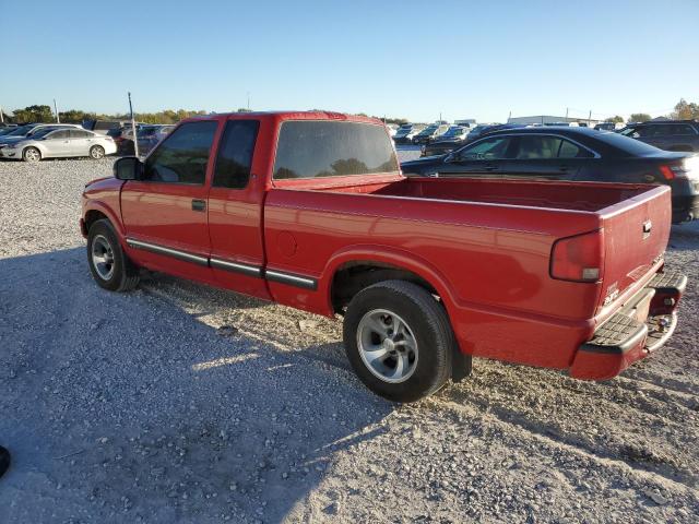 1GCCS19W51K166900 - 2001 CHEVROLET S TRUCK S10 RED photo 2