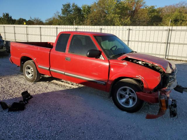 1GCCS19W51K166900 - 2001 CHEVROLET S TRUCK S10 RED photo 4