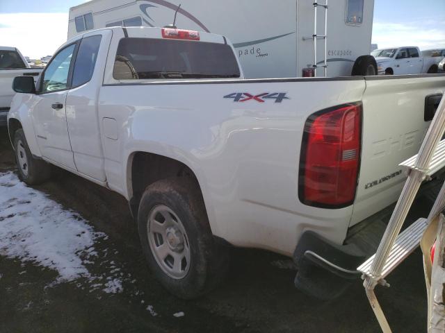 1GCHTBENBM1106044 - 2021 CHEVROLET COLORADO WHITE photo 2