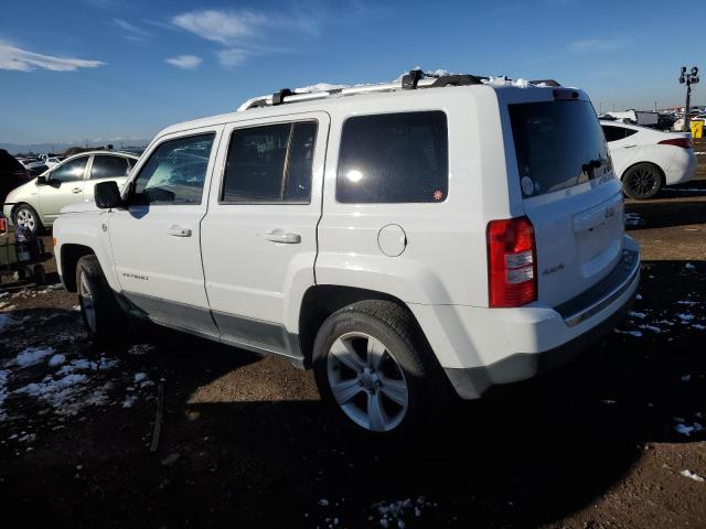 1C4NJRCB5DD207843 - 2013 JEEP PATRIOT LIMITED WHITE photo 2