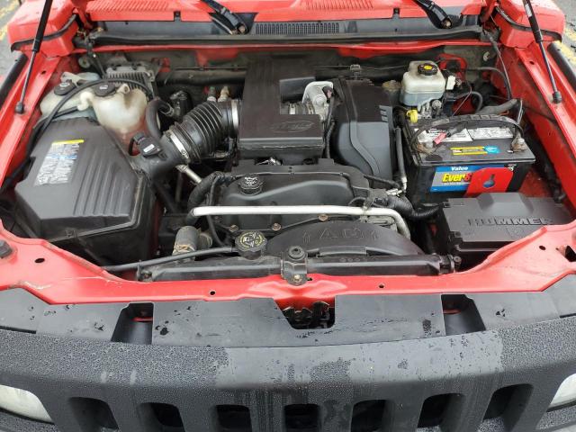 5GTDN136368212094 - 2006 HUMMER H3 Rouge photo 12