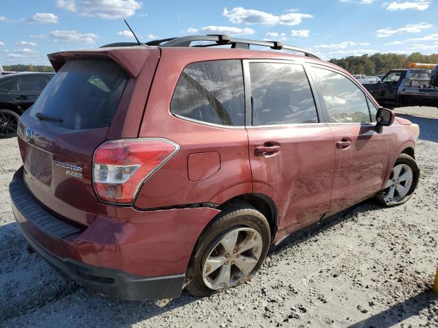JF2SJAHC6FH477019 - 2015 SUBARU FORESTER 2.5I LIMITED BURGUNDY photo 3