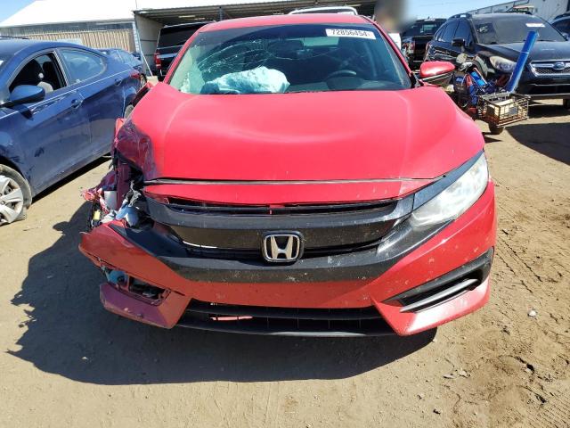 2HGFC2F53HH520752 - 2017 HONDA CIVIC LX RED photo 5