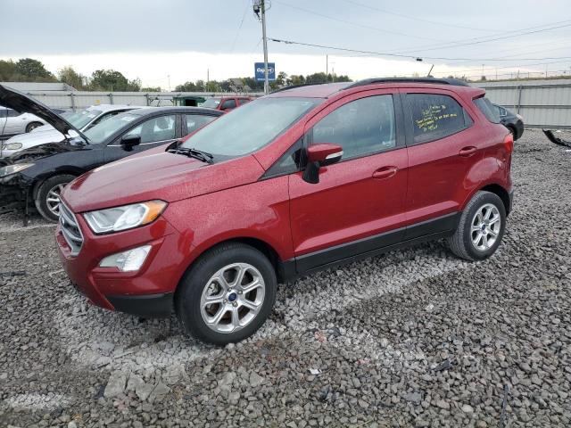 MAJ3S2GEXKC262734 - 2019 FORD ECOSPORT SE RED photo 1
