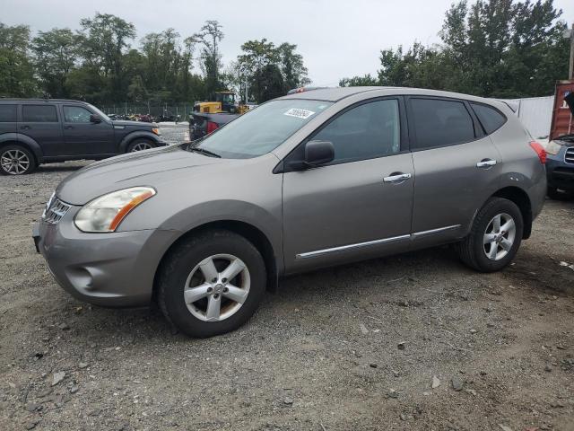 JN8AS5MV8CW383550 - 2012 NISSAN ROGUE S GRAY photo 1