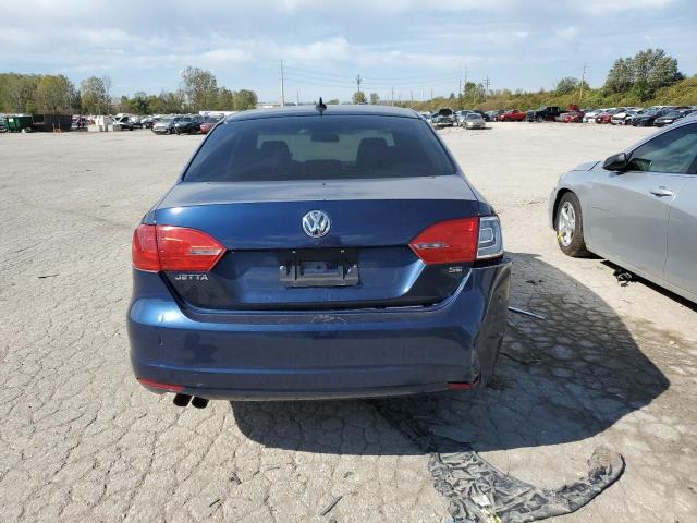 3VWD17AJ6EM424718 - 2014 VOLKSWAGEN JETTA SE BLUE photo 6