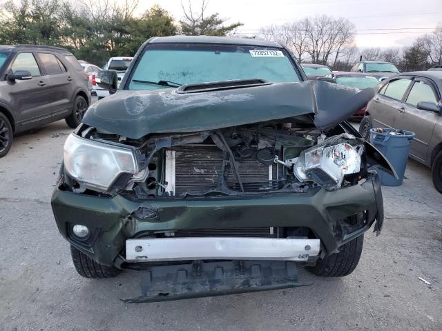 5TFTU4GNXEX060862 - 2014 TOYOTA TACOMA PRERUNNER ACCESS CAB GREEN photo 5