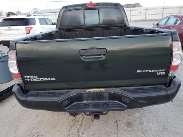 5TFTU4GNXEX060862 - 2014 TOYOTA TACOMA PRERUNNER ACCESS CAB GREEN photo 6