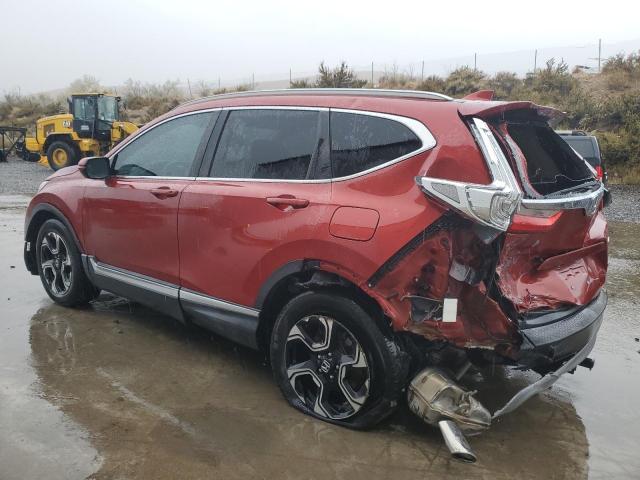 2HKRW2H99HH683982 - 2017 HONDA CR-V TOURING RED photo 2