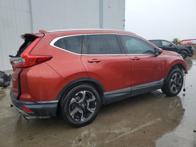 2HKRW2H99HH683982 - 2017 HONDA CR-V TOURING RED photo 3