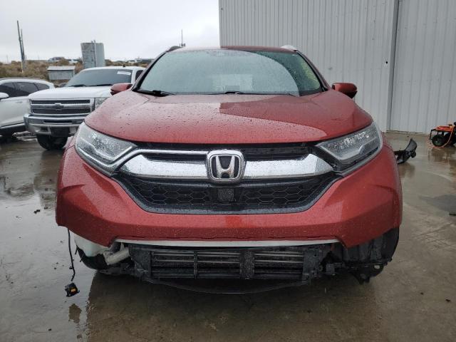 2HKRW2H99HH683982 - 2017 HONDA CR-V TOURING RED photo 5