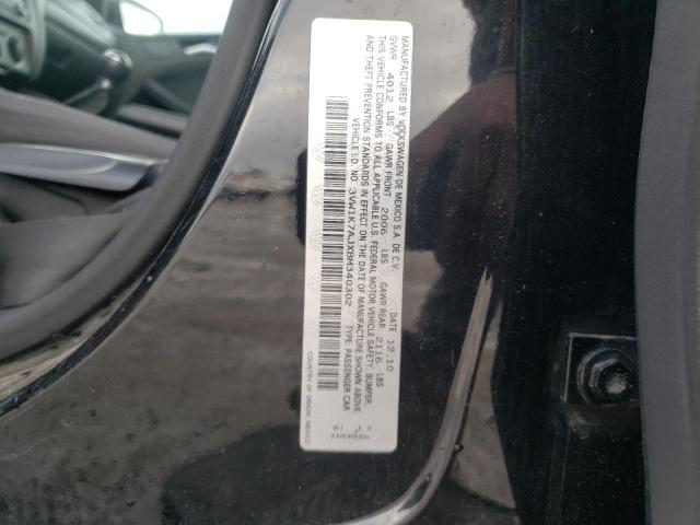 3VW1K7AJXBM340302 - 2011 VOLKSWAGEN JETTA BASE Qara foto 13