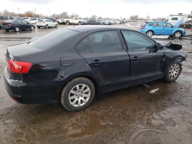 3VW1K7AJXBM340302 - 2011 VOLKSWAGEN JETTA BASE Qara foto 3