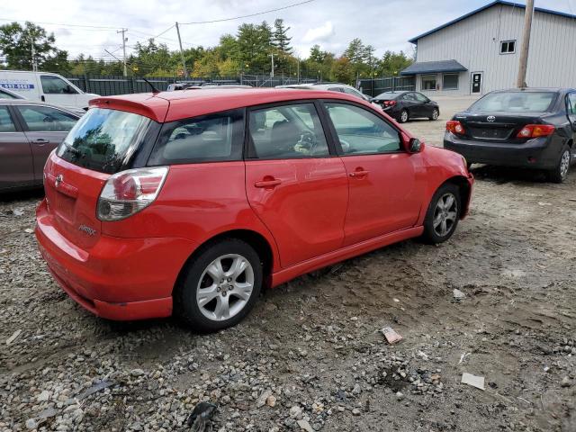 2T1KR32EX7C660281 - 2007 TOYOTA COROLLA MA XR RED photo 3