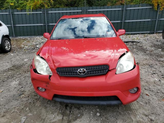 2T1KR32EX7C660281 - 2007 TOYOTA COROLLA MA XR RED photo 5