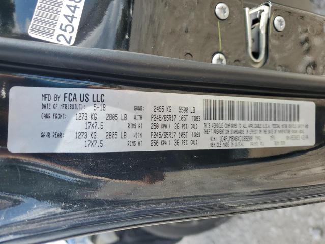 1C4PJMBX6KD189200 - 2019 JEEP CHEROKEE TRAILHAWK BLACK photo 13