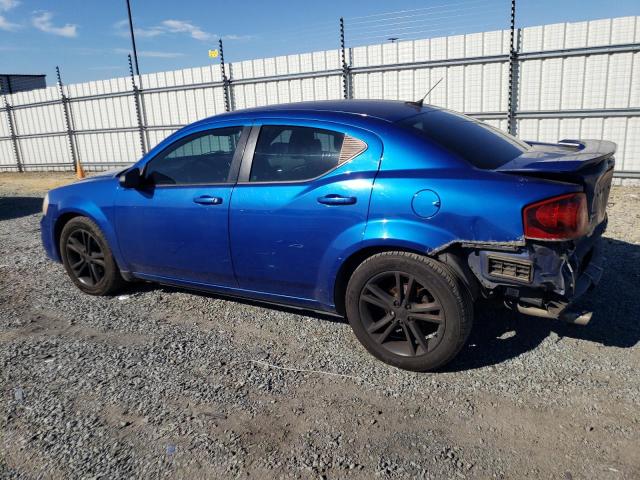 1C3CDZAG7DN717722 - 2013 DODGE AVENGER SE BLUE photo 2