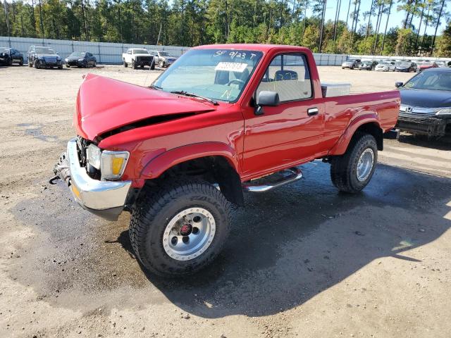 JT4RN01P5K4014637 - 1989 TOYOTA PICKUP 1/2 TON SHORT WHEELBASE DLX RED photo 1