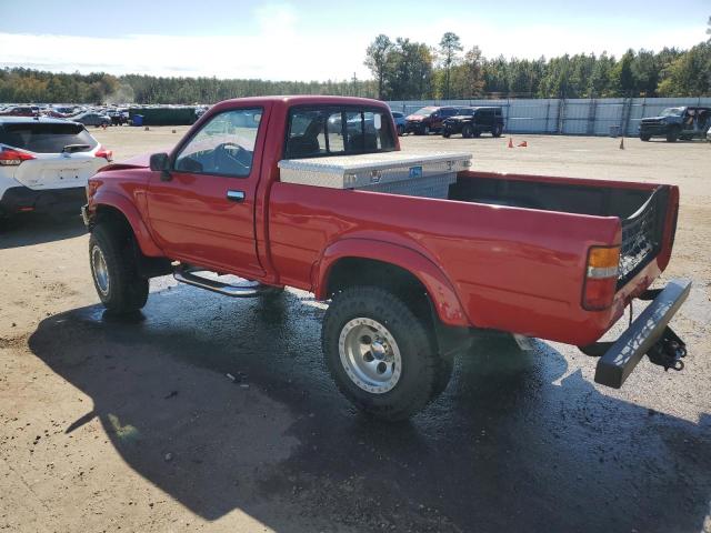 JT4RN01P5K4014637 - 1989 TOYOTA PICKUP 1/2 TON SHORT WHEELBASE DLX RED photo 2