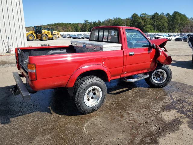 JT4RN01P5K4014637 - 1989 TOYOTA PICKUP 1/2 TON SHORT WHEELBASE DLX RED photo 3